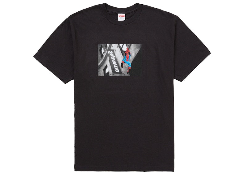Supreme Spider-Man Tee Black