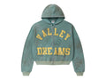 Vale Forever Bank Zip Up Hoodie Dark Mint