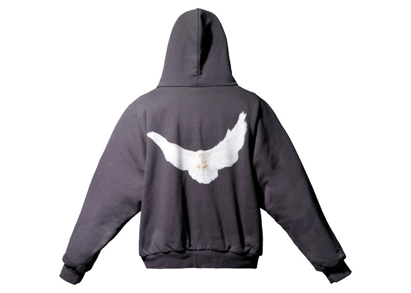 Yeezy Gap Dove Shrunken Hoodie Black