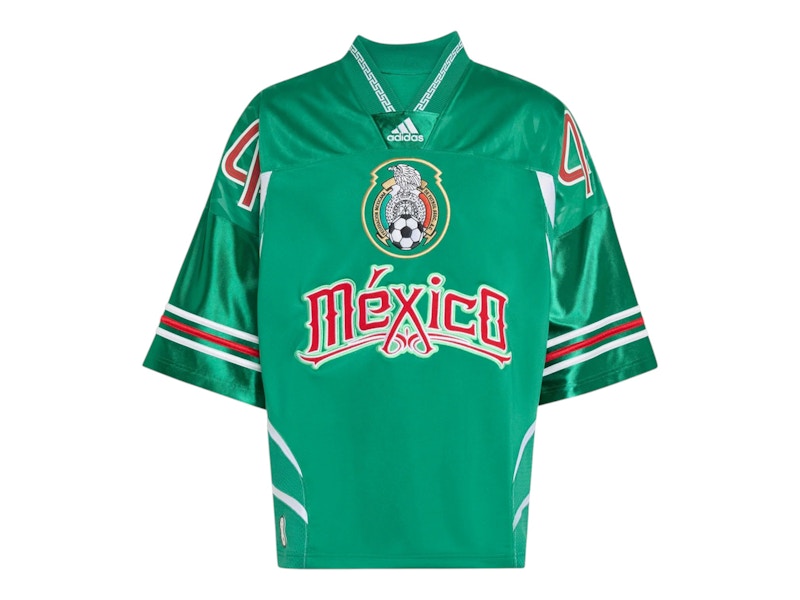 adidas Bringbacks Remixed Mexico Jersey Bold Green